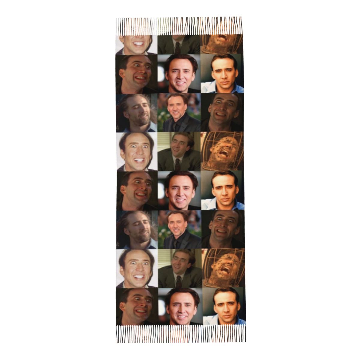 Nicolas Cage Funny Face Meme S - Pashmina Wrap Large recensie en prijs