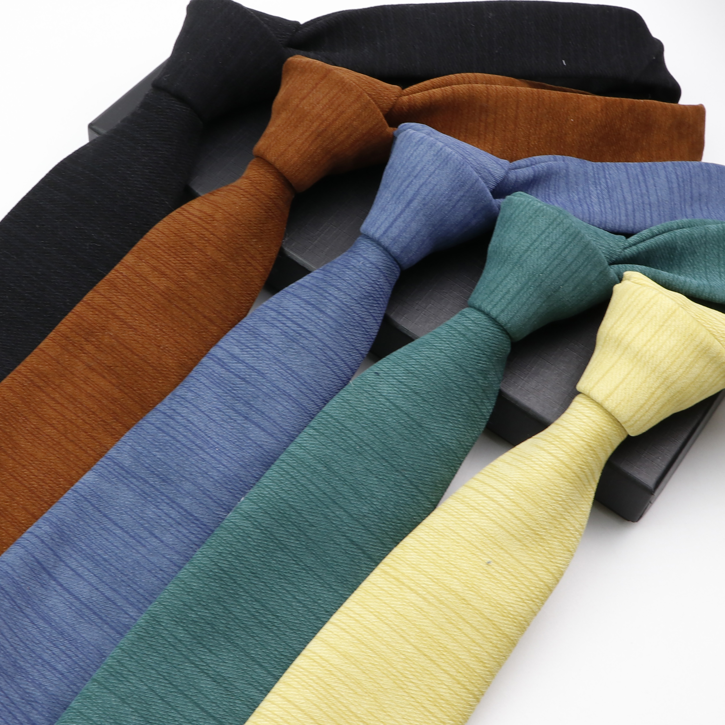 Men's Soft Downy Suede Tie Sol - Skinny Tie Men recensie en prijs