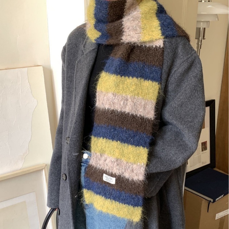 Luxury Designer Classic Color  - Muffler Men Wool recensie en prijs