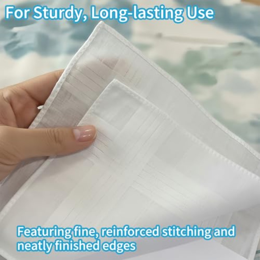 Cotton Handkerchiefs for Men-  - Handkerchief Cotton Men recensie en prijs