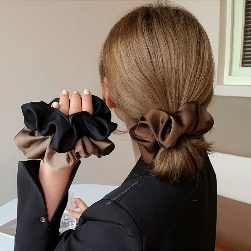 Vintage Silk Hair Scrunchies E - Silk Tie Striped recensie en prijs