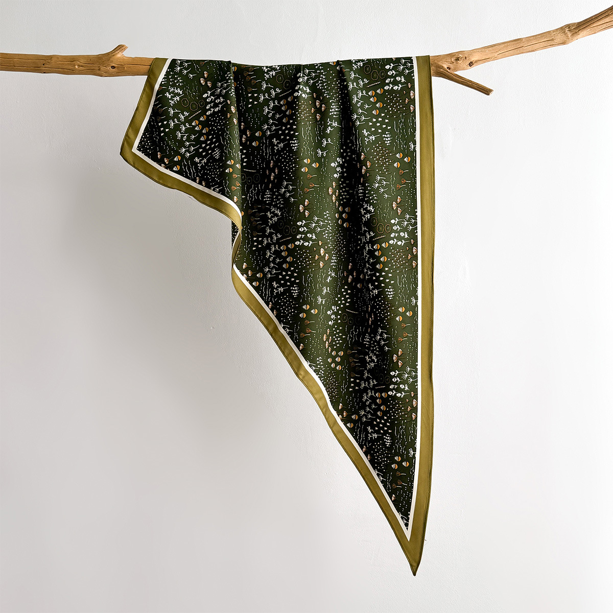Floral Printed Square Scarf Fo - Scarf Silk Square recensie en prijs