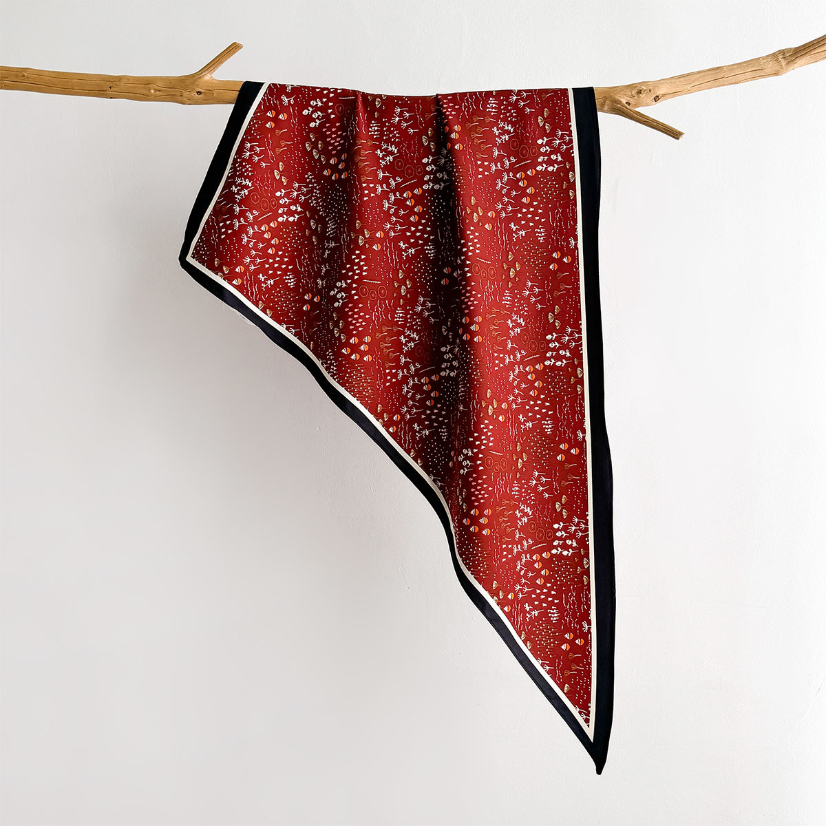 Floral Printed Square Scarf Fo - Scarf Silk Square recensie en prijs