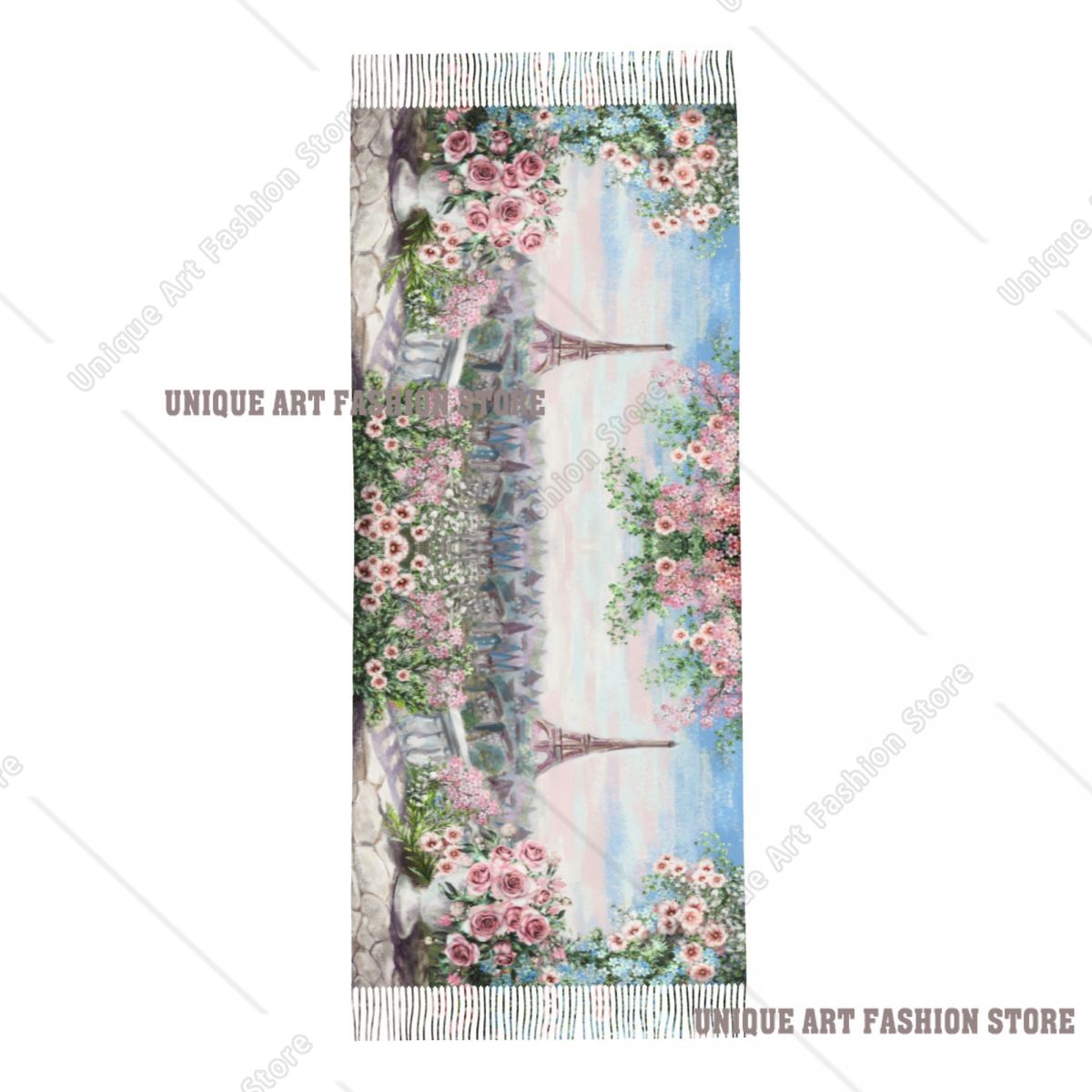 Oil Painting France Paris Eiff - Pashmina Wrap Large recensie en prijs