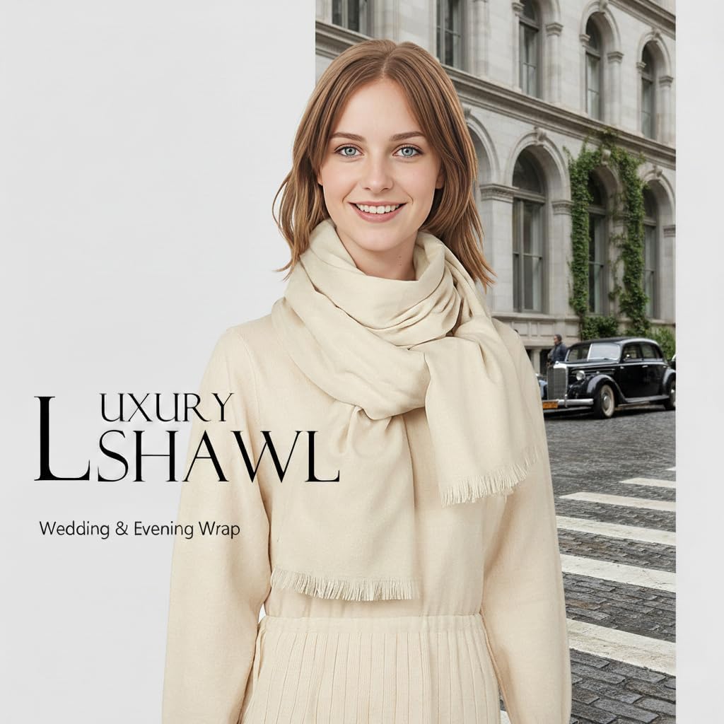 Shawl Wraps for Women Pashmina - Pashmina Wrap Large recensie en prijs
