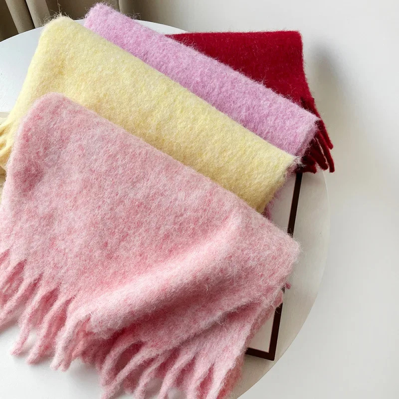 Scarf Lady Autumn Winter Solid - Muffler Men Wool recensie en prijs