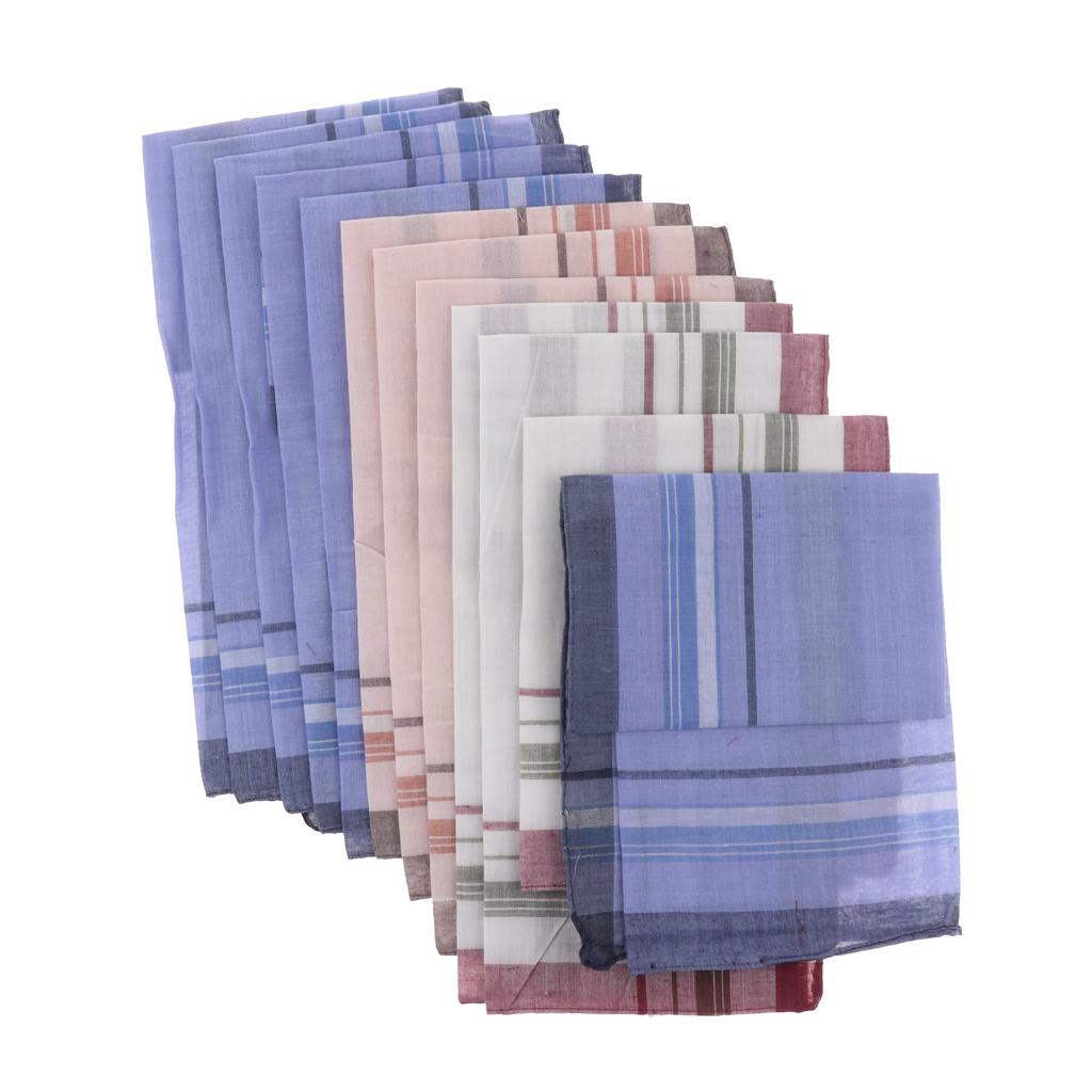 12 Pieces Men Assorted Cotton  - Handkerchief Cotton Men recensie en prijs