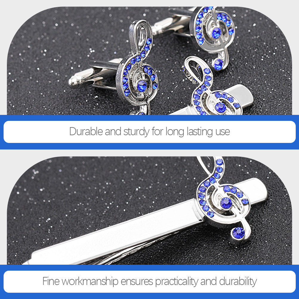 1Set Business Shirt Cufflinks  - Tie Bar Set Gift recensie en prijs