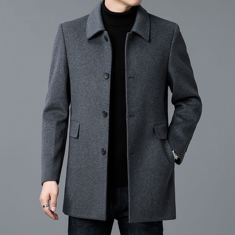 Wool Blend Coat White Mans Sha - Muffler Men Wool recensie en prijs