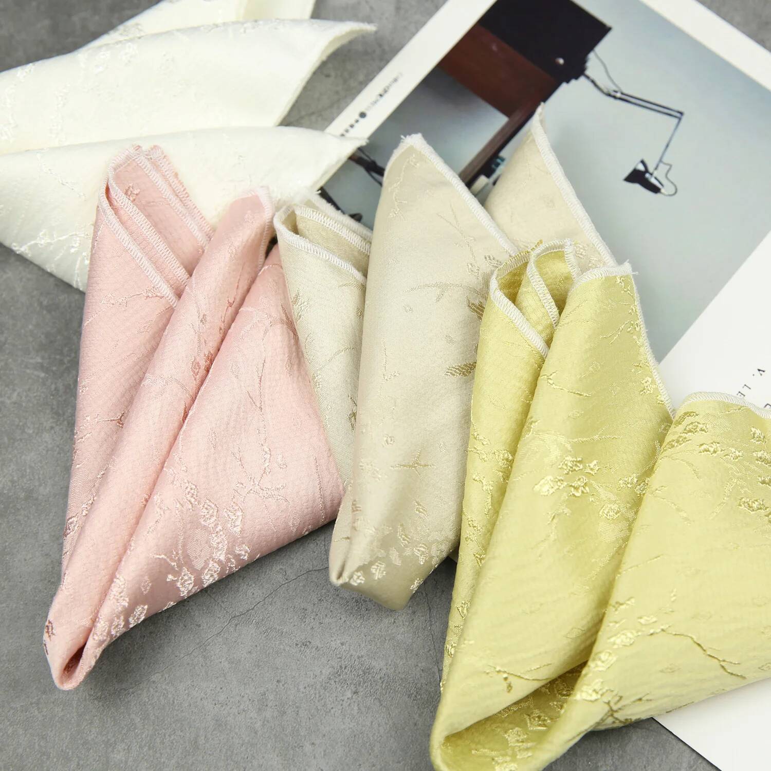 Black White Pocket Square Dark - Pocket Square Set recensie en prijs