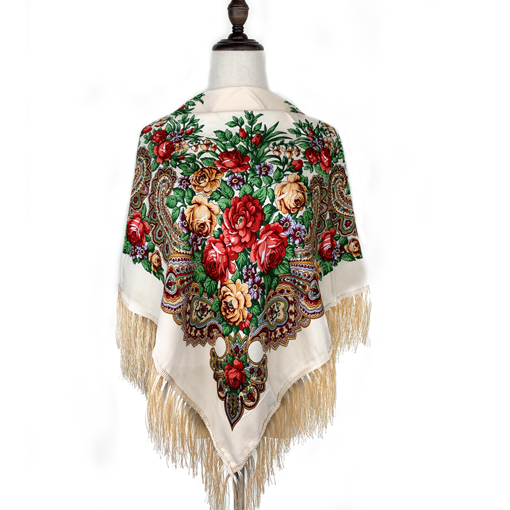 115*115cm Luxury Floral Print  - Bandana Cotton recensie en prijs