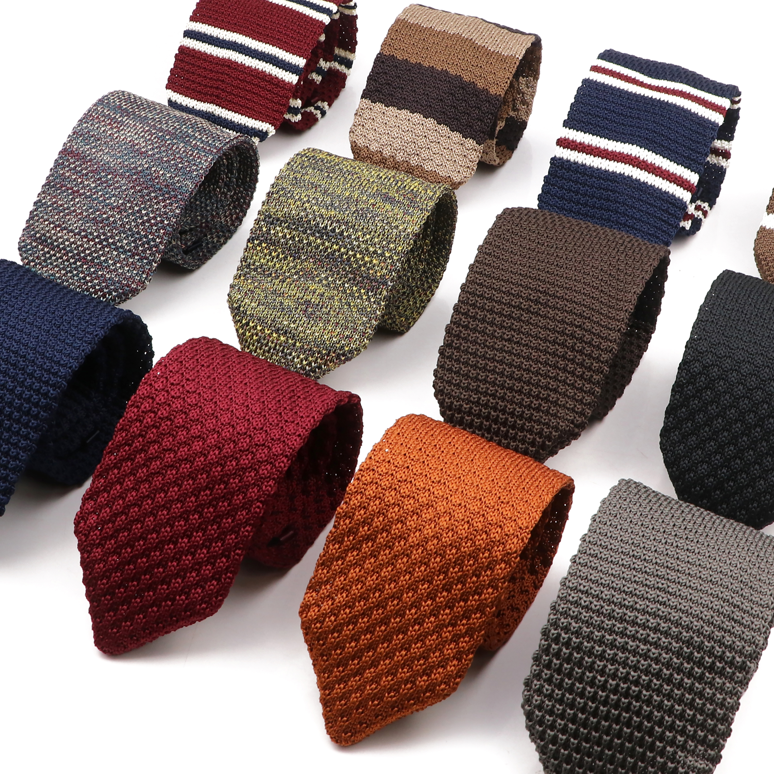New Mens Knitted Ties Classic  - Skinny Tie Men recensie en prijs