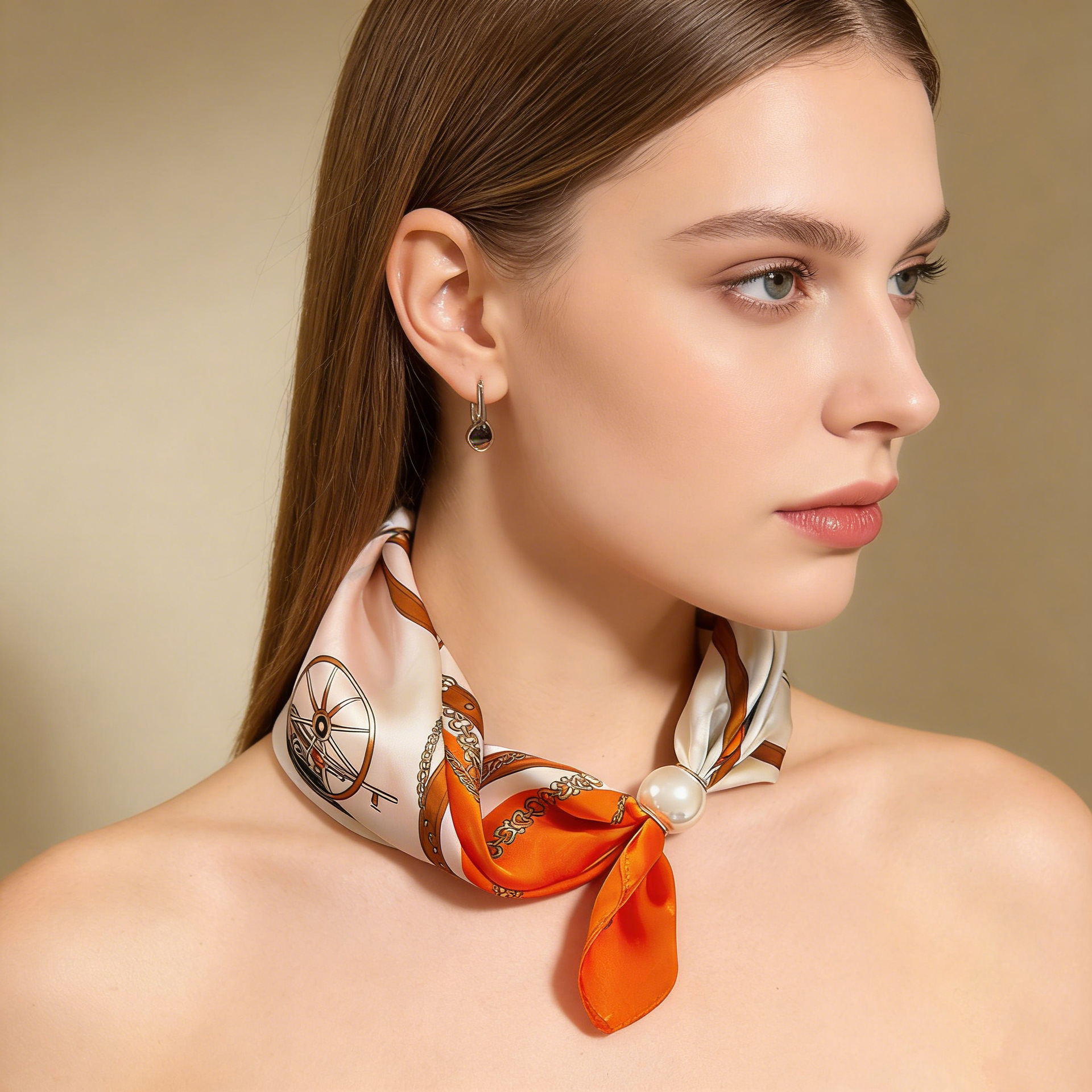 Scarf Chain Silk Lazy Magnetic - Silk Neck Scarf recensie en prijs