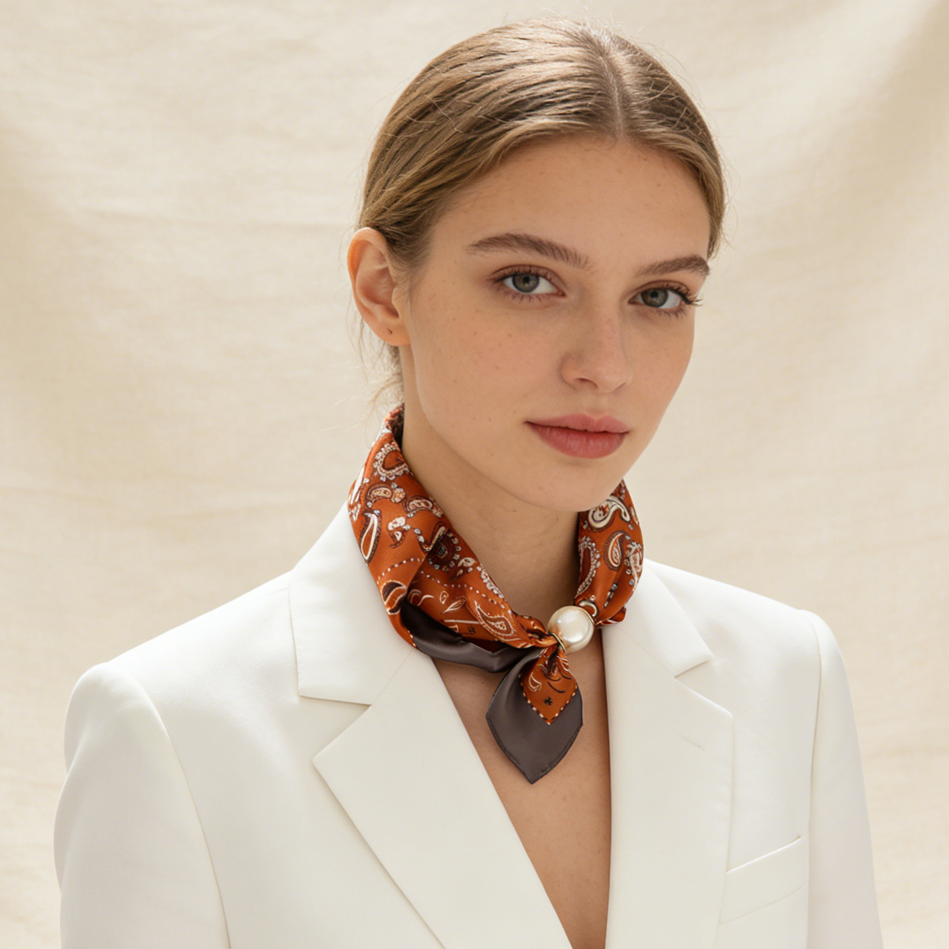 Scarf Chain Silk Lazy Magnetic - Silk Neck Scarf recensie en prijs