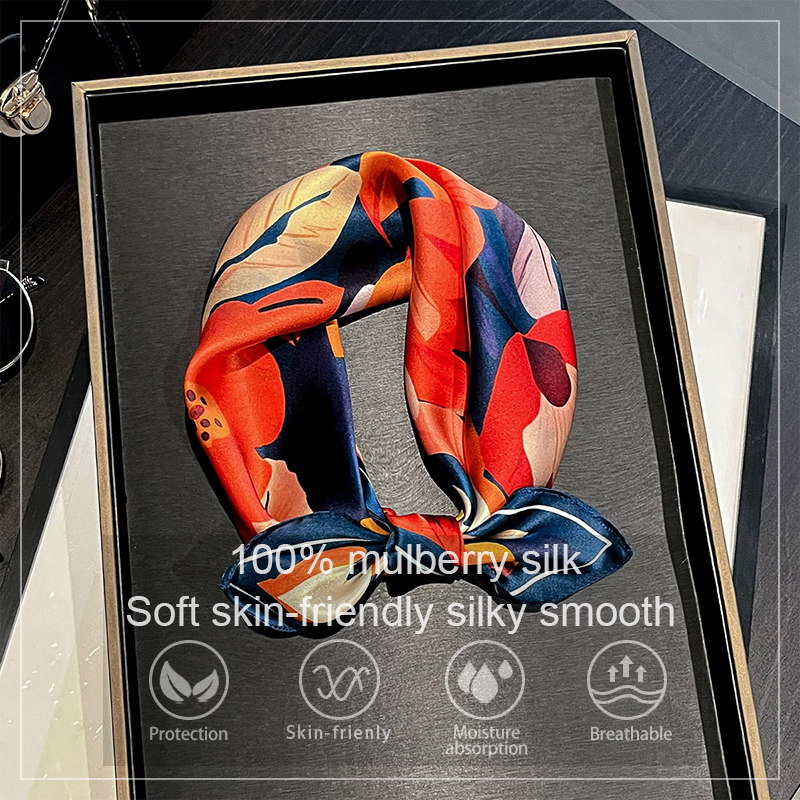 2026 New Spring 100% Pure Silk - Scarf Silk Square recensie en prijs