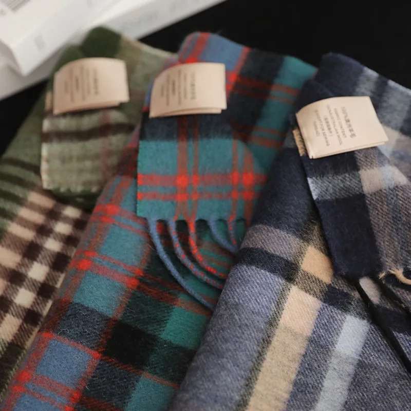High Quality 100% Wool Scarf M - Muffler Men Wool recensie en prijs