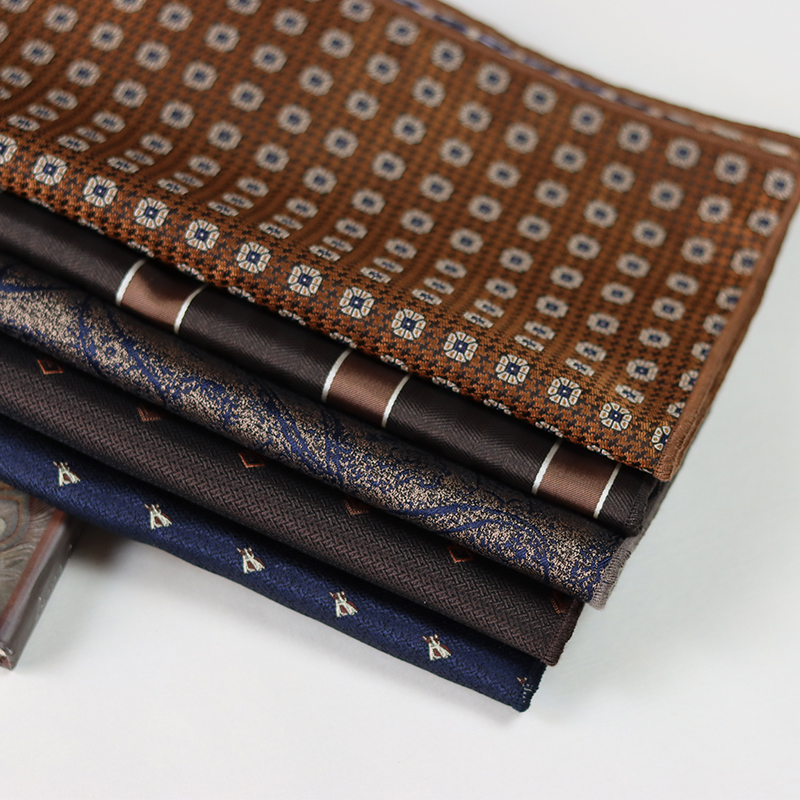 24cm Elegant Brown Pocket Squa - Pocket Square Set recensie en prijs