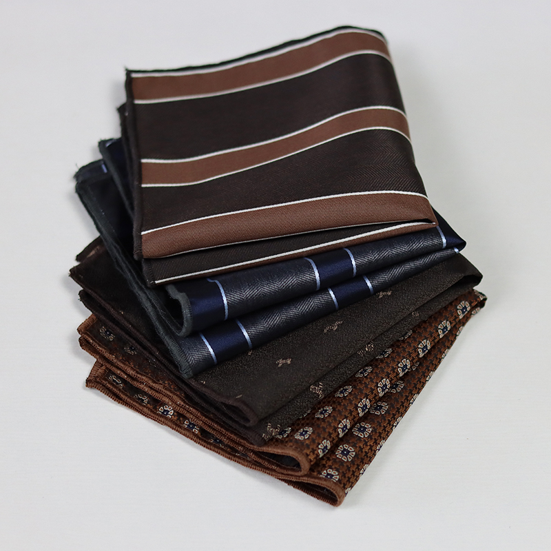 24cm Elegant Brown Pocket Squa - Pocket Square Set recensie en prijs