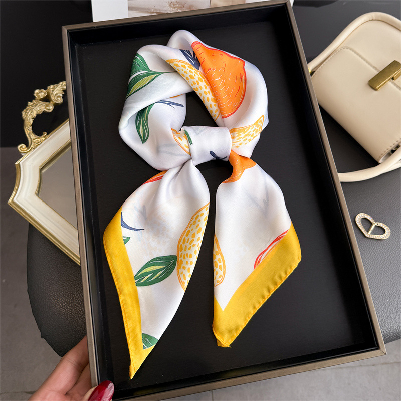 2026 New Fruit Print Silk Squa - Scarf Silk Square recensie en prijs