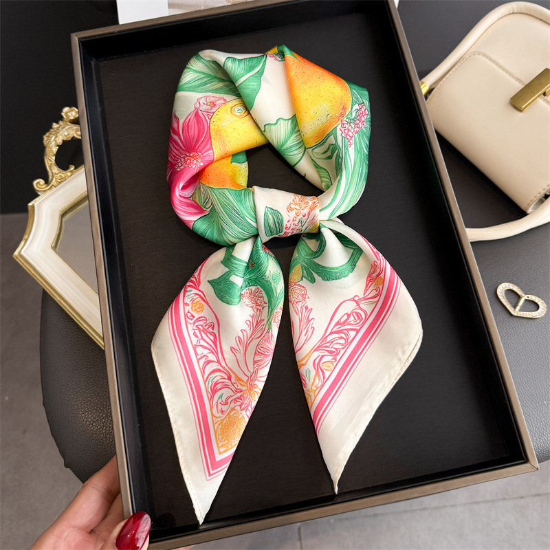 2026 New Fruit Print Silk Squa - Scarf Silk Square recensie en prijs