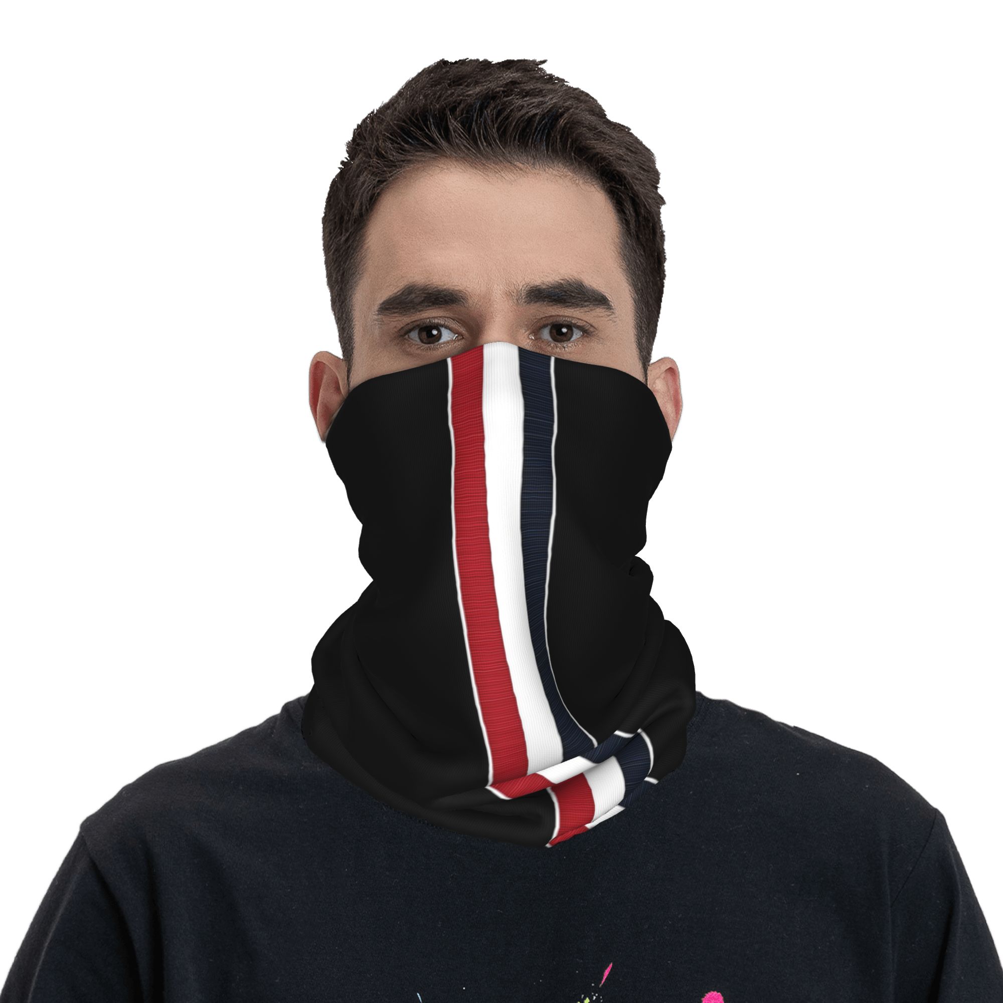 Custom French Flag Stripes Ban - Neck Warmer Tube recensie en prijs