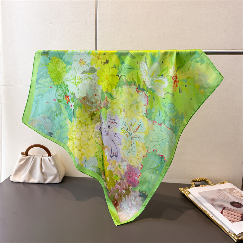 70*70cm Square Silk Scarf for  - Scarf Silk Square recensie en prijs