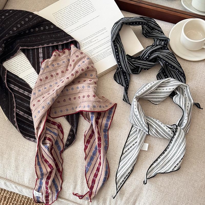 Cotton Linen Triangle Scarf Ca - Bandana Cotton recensie en prijs
