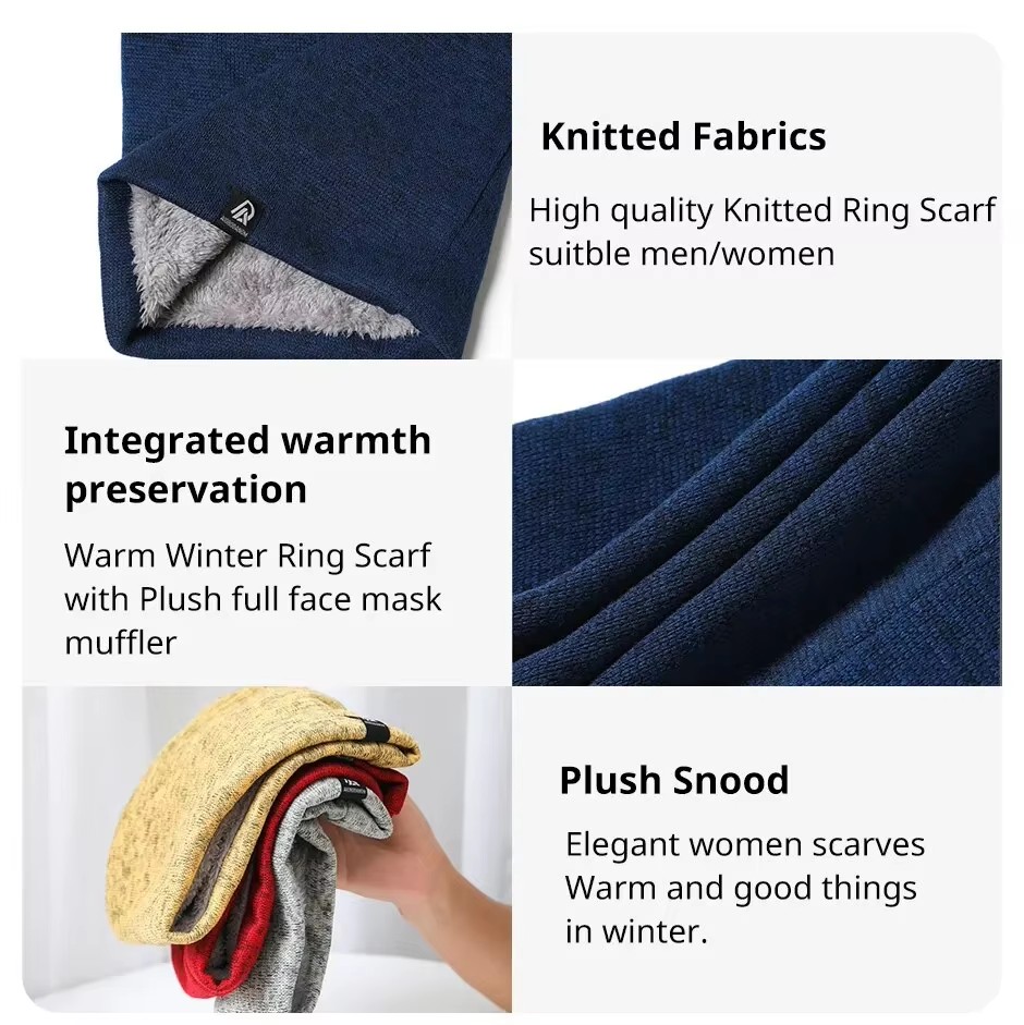 Unisex Solid Cashmere Like Plu - Muffler Men Wool recensie en prijs
