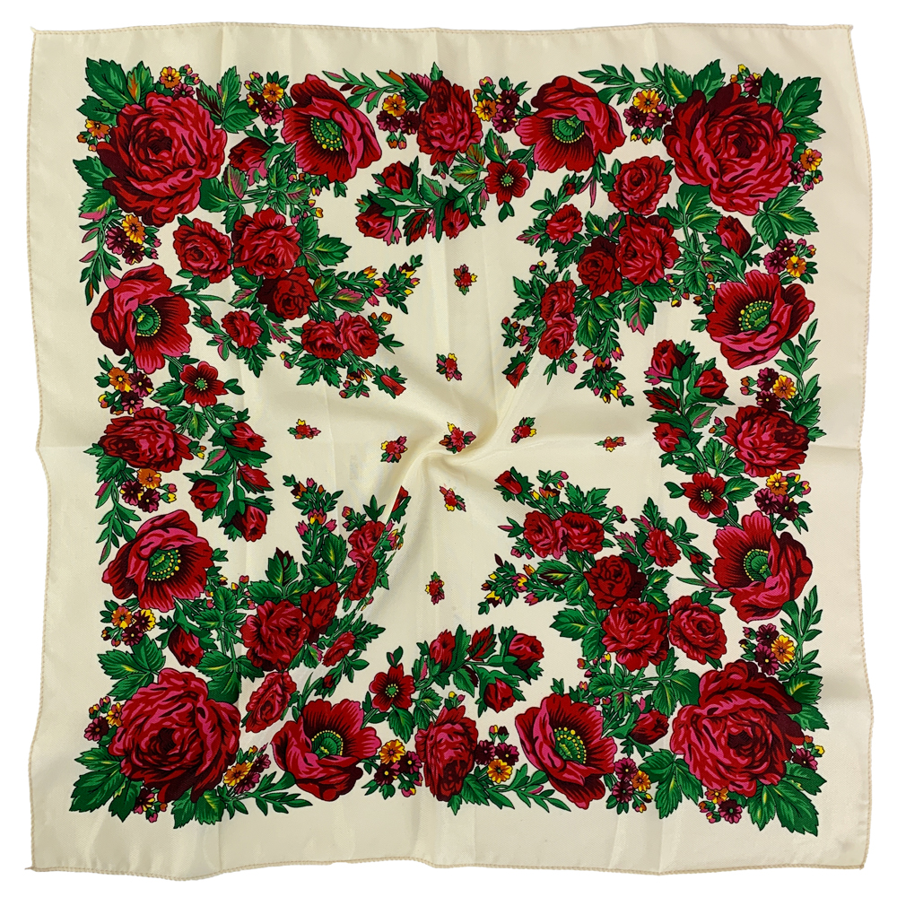 70*70cm Russian Square Scarf W - Bandana Cotton recensie en prijs
