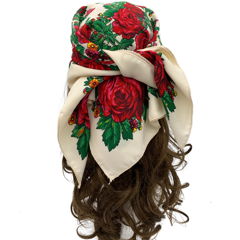 70*70cm Russian Square Scarf W - Bandana Cotton recensie en prijs