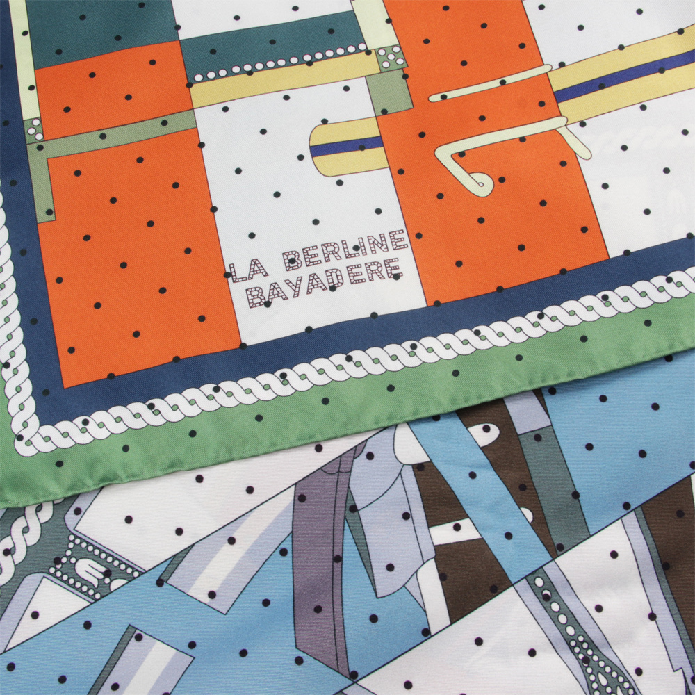 POBING Hand Rolled Twill Silk  - Scarf Silk Square recensie en prijs