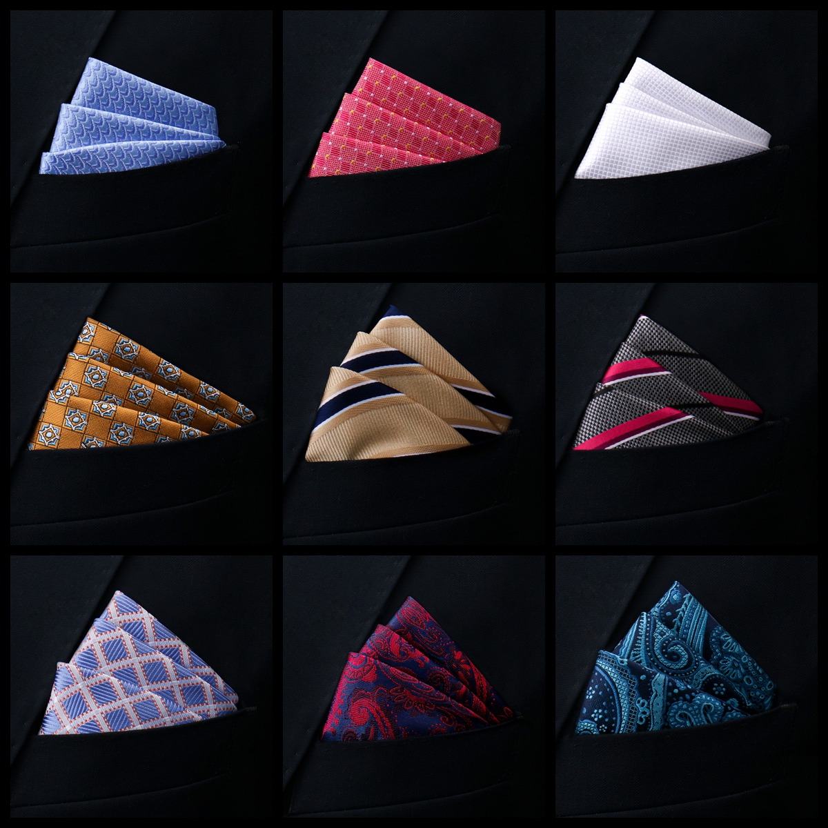 New Style Handkerchief Hot sal - Pocket Square Set recensie en prijs